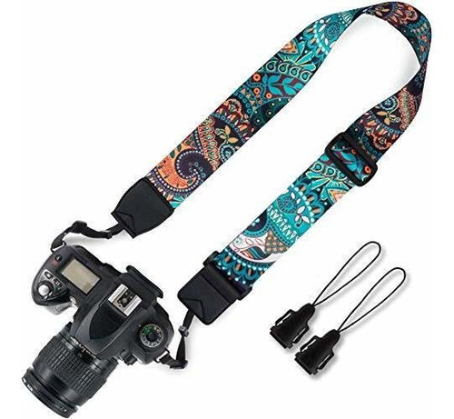Elvam Adjustable Camera Belt Strap Compatible For Dslr/slr/d
