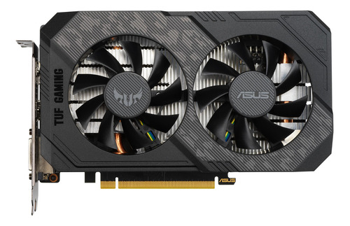 Imagen 1 de 4 de Placa de video Nvidia Asus TUF Gaming GeForce GTX 16 Series GTX 1660 Ti TUF-GTX1660TI-O6G-EVO-GAMING OC Edition 6GB