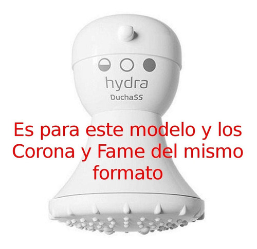 Imagen 3 de 5 de Resistencia Para Ducha Lluvero Corona, Hydra 3t