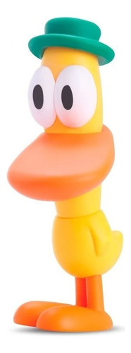 Boneco Pato Pocoyo - Brinquedo Infantil Cardoso Toys -vinil