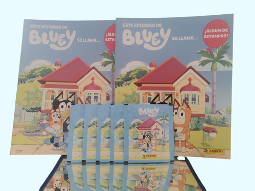 20 Sobres Colección De Bluey Panini (Usado)