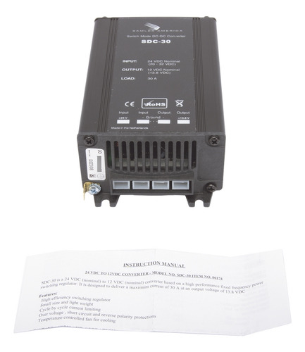 Convertidor De Corriente Cd-cd Input 20-35 V Output 13.8 V