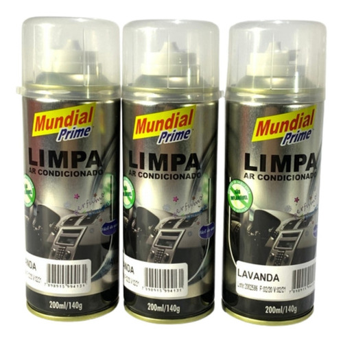 Limpia Aire Acondicionado Auto Desinfec. Aroma Limon 200ml 