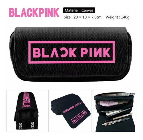 Estuches Para Lápice Kpop Blackpink Blink Cajas De Papelería