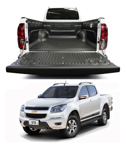 Cobertor De Caja Chevrolet S10 2012+ Cabina Doble