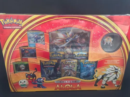 Coleção Alola Solgaleo Gx - Com Miniatura - Pokemon - #