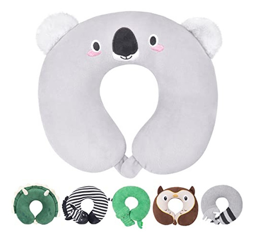 Almohada De Viaje Niños Y Bebés Soporte Suave Cuello,...