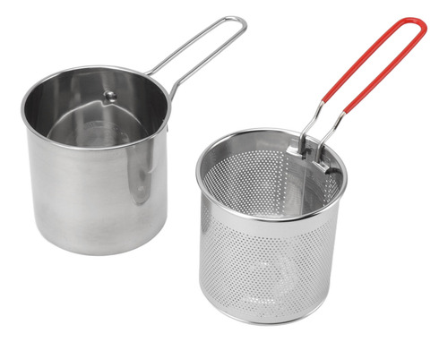 Cesta Para Freidora, Acero Inoxidable 304, Aceite Para Estuf
