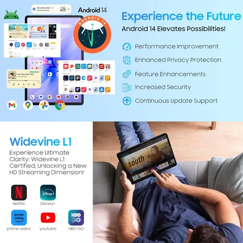 Tablet Blackview 11 Pulgadas Android 14 12 Gb Ram 128 Gb Alm