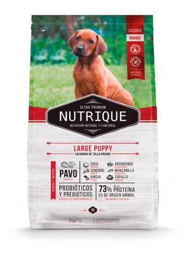 Alimento Balanceado Nutrique Large Puppy 15 Kg