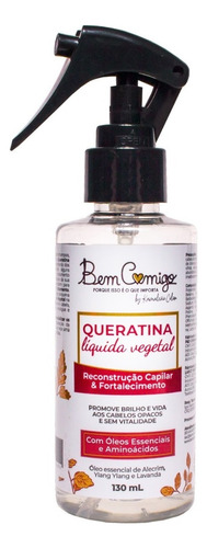 Queratina Líquida Vegetal 130ml Kamaleão Color Bem Comigo