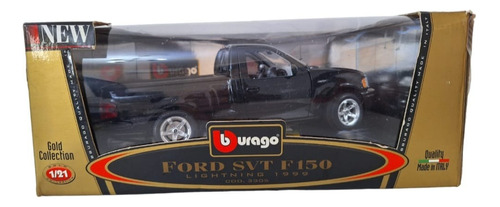 Miniatura Ford Svt F150 Lighttning Burago 1/21 Italy Caixa 