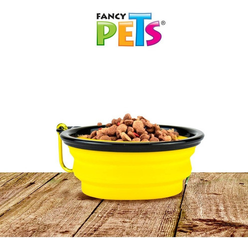 Plato Plegable P/viaje Para Perros.