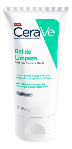 Kit Cerave Facial - Loção Hidratante 52ml + Gel 60g