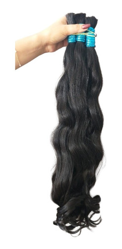 Cabelo Humano Para Mega Hair Ondulado 70/75cm - 100g