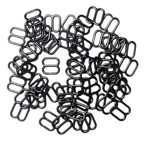 Correas De Negro Control Deslizante De 10 Mm X 8 Mm