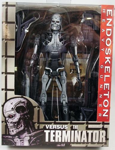Robocop Vs.terminator Neca Endoskeleton Heavy Gunner