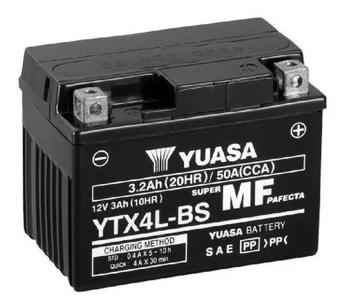 Bateria Yuasa Ytx4l-bs Hero Eco Deluxe