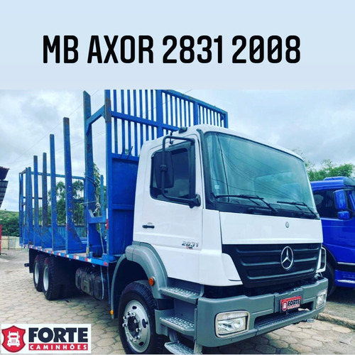 Mb Axor 2831 2008 Com Gaiola