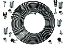 Comprar Kit Tubo De Alta Gnv Aco Inmetro 4 Fixacoes Anilhas Niples