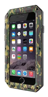 Funda Camuflaje Armor Para iPhone 6 7 8 Plus X Xr Xs Max