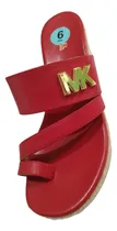 Comprar Sandalias Michael Kors Original De Dama Talla 23 Color Red 