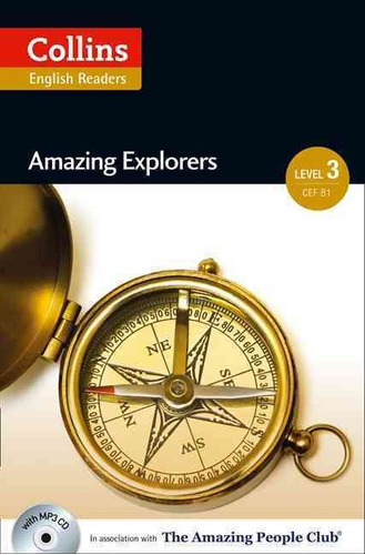 Amazing Explorers With Cd - Collins English Readers Kel Ed 