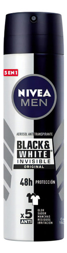 Desodorante antimanchas Nivea Men Black & White 150 ml