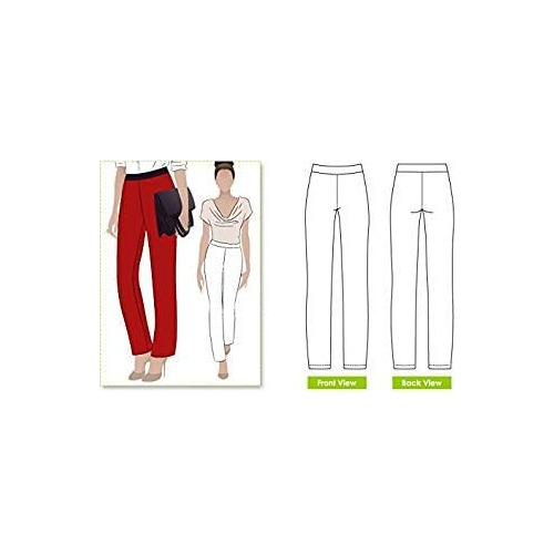 Patrón De Costura Pantalones Elásticos Barb (tallas 1...