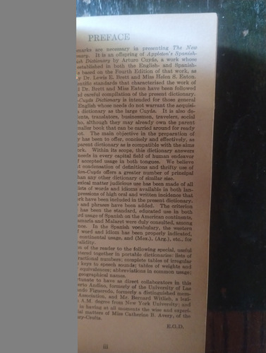 The New Revised Appleton Cuyás Dictionary Esp/ing-ingl/esp (Usado)