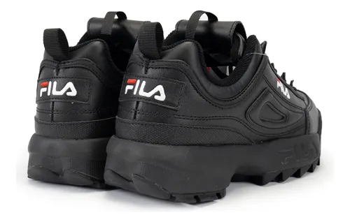 Fila disruptor cheap negro mujer