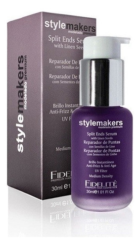 Reparador De Puntas  Semillas De Lino 30 Ml. Fidelite