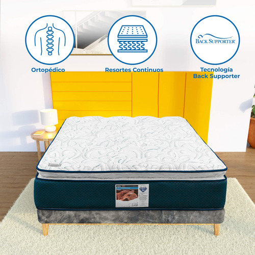 Colchón Queen Size Spring Air Preston Back Supporter
