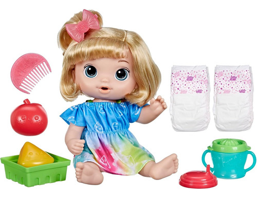 Muñeca Baby Alive Juice Time con accesorio Hasbro