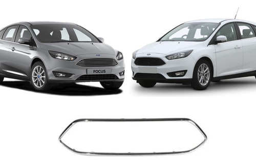 Marco Cromado Parrilla Superior Ford Focus 3 ||| 2015/2019 C