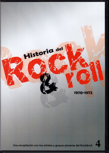 Historia Del Rock & Roll 1970-1972 Vol 4 Documental Dvd