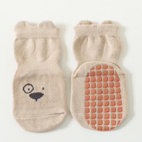 Calcetines Antiderrapantes Para Bebe Niños 5 Pares Algodón