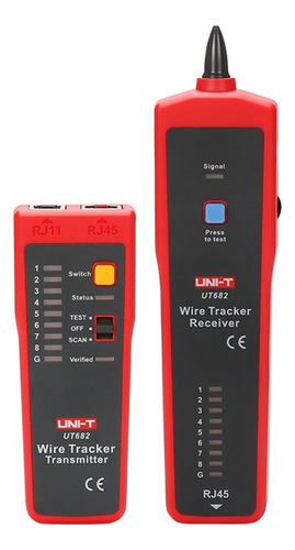 Sonda Y Rastreador De Cable Uni T Ut682