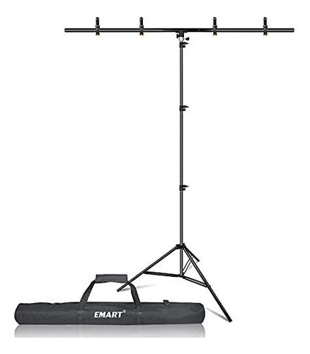 Emart T-shape Portable Fondo Support Stand Kit 5ft Wide 8.5