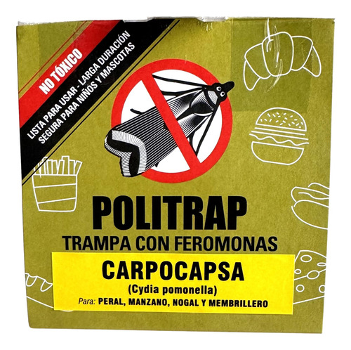 Trampa Adhesiva Carpocapsa Feromonas Peral Manzano