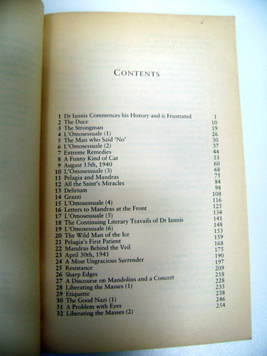Captain Corelli S Mandolin Bernieres Ingles Libro Usad Boedo (Usado)