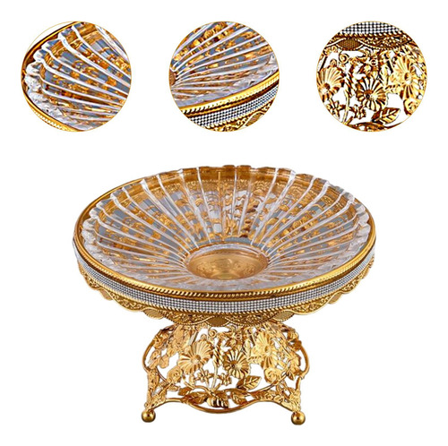 Plato De Fruta Con Base Y Pie Plato Decorativo Especial,