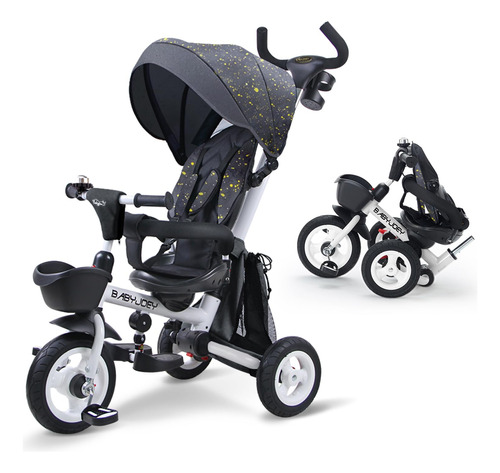 Babyjoey Triciclo Para Bebe, Triciclo Plegable 6 En 1, Con M