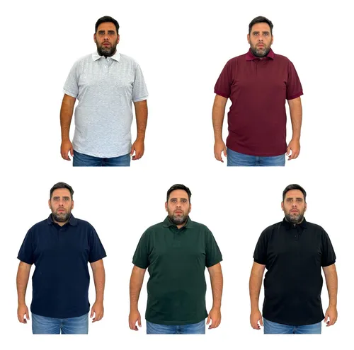 Chombas talles especiales hombre sale
