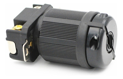 Clavija Y Contacto L14-30 Uso Rudo 120/240v Planta Luz 30amp Negro