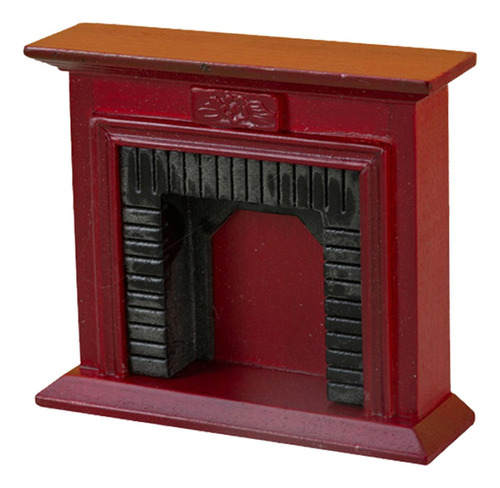 Nuevo 1/12 Mini Chimenea Diy Escena En Miniatura Modelo