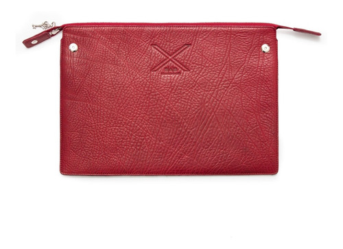 Imagen 1 de 3 de Funda Para Macbook / Notebook Con Cierre Bab® Cuero Genuino