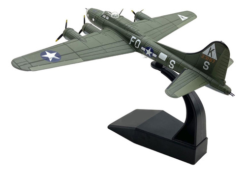 Modelo De Avión Us B 17 A Escala 1/144 Con Soporte