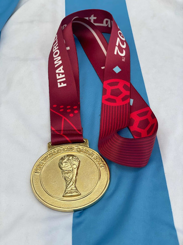 Medalla Argentina Campeón Del Mundo Qatar!!! Réplica Exacta