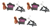 Comprar Pack 3 Servomotor Mg90s Compatible Con Arduino Pic Raspberry